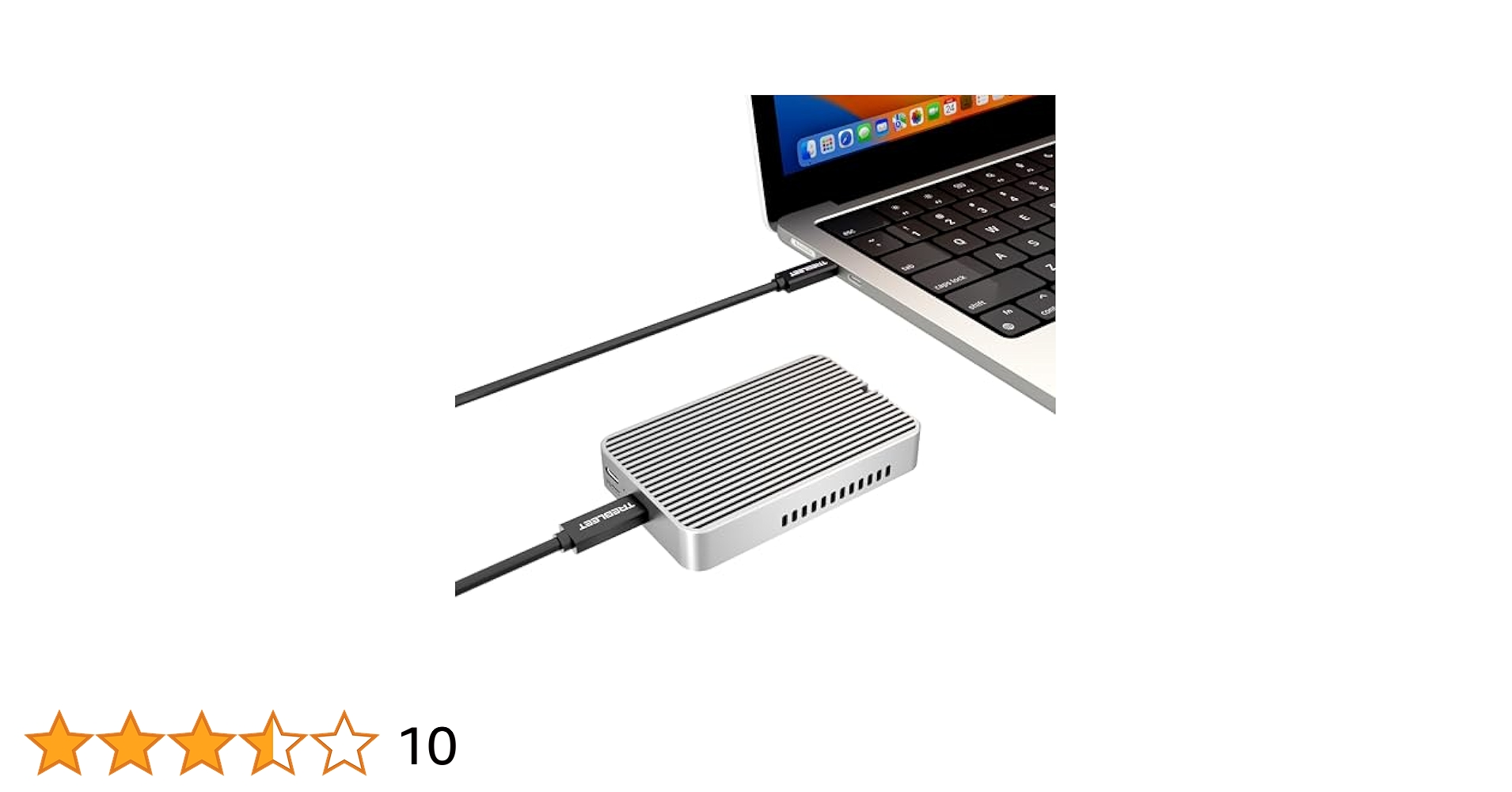 TREBLEET Thunderbolt 4 外付け M.2 SSD ケース Amazon.com: TREBLEET M.2 NVMe SSD Enclosure with Shockproof